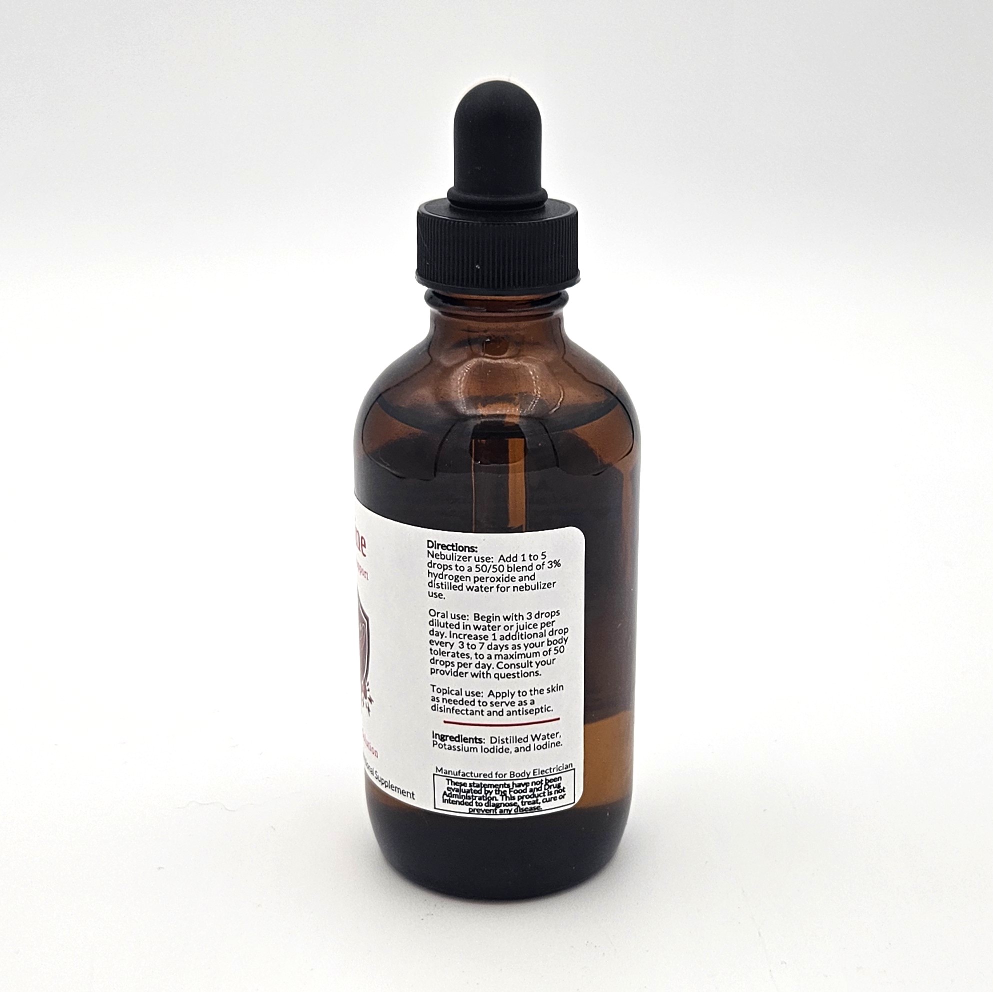 iodine, 2% iodine, Lugol's iodine, body electrician